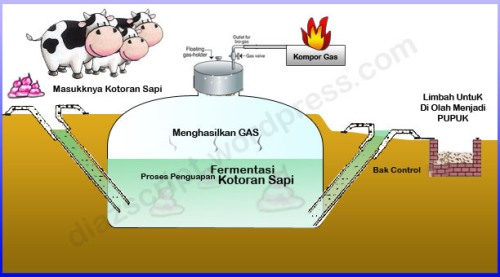 Biogas adalah gas-gas yang dihasilkan dari proses penguraian anaerob (tanpa udara) atau fermentasi dari material organik seperti kotoran hewan, lumpur kotoran, sampah padat, atau sampah terurasi secara bio. Gas utama dari proses biogas terdiri dari methane dan CO2.