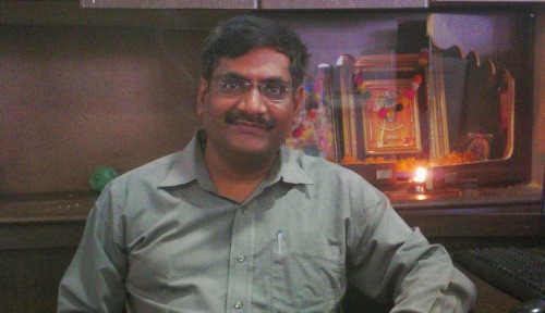 Bhavik Joshi Ketua Dewan Kota  Ahmedabed.